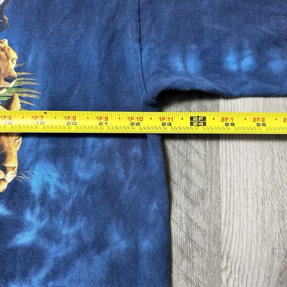 The Mountain Tigers Cats Jungle Graphic Tie Dye Shirt 2011 Medium All Over Print - Picture 4 of 6